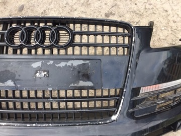 фото thumb №9, Audi q7 4l lz9y бампер перед переднє решітка радіатора решітка