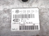Vw golf блок керування / модуль ecu 1.9 tdi дизель 66kw 90 hp 036906034cn 2003 Зі Шроту, фото thumb