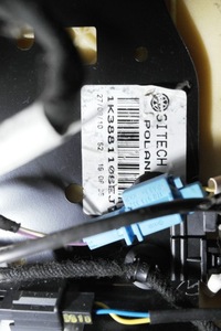 фото thumb №7, Vw golf vi cabrio комплект сидений кожа чёрная алькантара 1k3881106ej