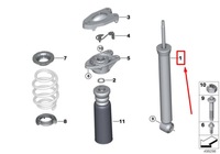 фото thumb №1, Mini clubman f54 rear shock абсорбер 37106884544 6884544