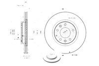 фото thumb №1, Комплект диск тормозных brembo +gratisy