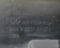 фото thumb №6, Skoda fabia 3 iii рестайлінг решітка радіатора решітка бампера 6v0853653