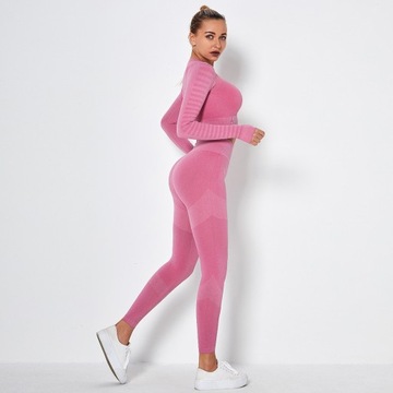 Спортивный комплект из двух предметов SET LEGGINGS топ FITNESS Gym SET L