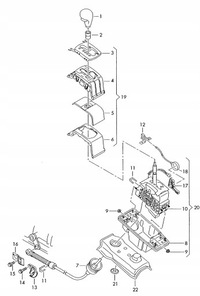 фото thumb №9, Трос тяга переключения передач audi s8 d3 4e0713265s