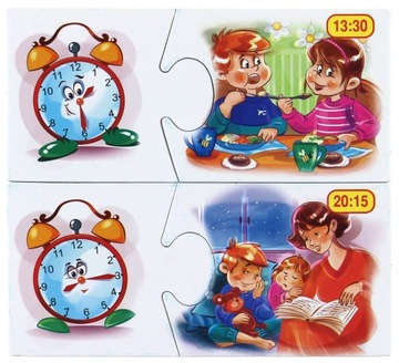 Gra EDUKACYJNA dla 5 Latka Poznajemy Czas ZABAWKA