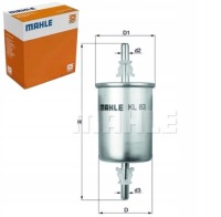 фото thumb №1, Фільтр пального knecht do chevrolet lacetti 1.6 l44