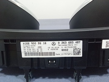 фото thumb №6, Mercedes gls x166 gle w166 350d спідометр  прилади eu a1669008616