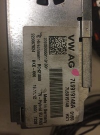 фото thumb №7, Тюнер tv hybrid vw passat b7 touareg audi