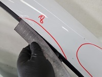 фото thumb №10, Дверь перед правое пассажира dacia sandero ii 12-20 белый dv369