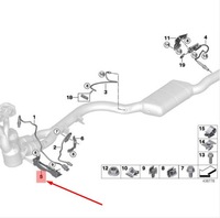 фото thumb №1, Кронштейн датчики лямбда-зонд bmw 3 e90 11787568080 7568080