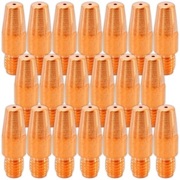 Końcówka prądowa MIG M8x30x1,0mm (20 szt.) MB-501