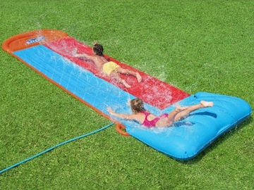 ślizgawka wodna dla dzieci DŁUGI ŚLIZG 488 cm WODNA ZJEŻDŻALNIA