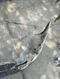 фото thumb №5, Бампер передній ford transit custom решітка радіатора 2012-2018 w колір білий