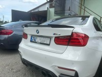 фото thumb №13, Спойлер накладка спойлер bmw f30 m4 вид чёрный блеск спойлер