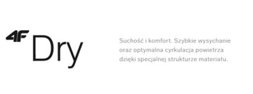 БЫСТРОСУХИЕ ТРЕНИРОВОЧНЫЕ ШОРТЫ 4F SKMF016 - L
