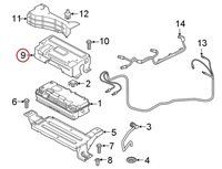 фото thumb №14, Audi q8 rsq8 2018- верхний защита аккумулятор 48v mild hybrid оригинал 4m0