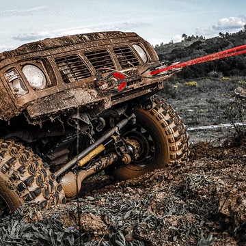 ТРОСОВОЙ БЛОК X-BULL 22000 ДЛЯ ЭЛЕКТРИЧЕСКОЙ ЛЕБЕДКИ С ШКИВОМ 10 Т