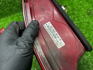 фото thumb №10, Mercedes w204 sedan лампа левый правая зад задняя левая комплект