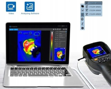 HTI HT-A10 256*192 WiFi Видеотепловизионная камера