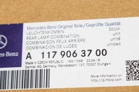 фото thumb №7, Mercedes-benz cla coupe c117 лампа задняя левая a1179063700 nowa оригинальная