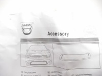 фото thumb №7, Рамка решітка радіатора хром dacia sandero 7711059638