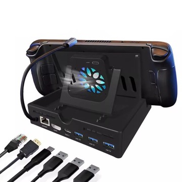 Hub Docking Stocation Stocation USB-C темп