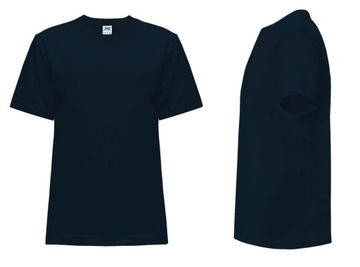 T-SHIRT DZIECIĘCY koszulka JHK TSRK-150 granat 7-8 NY 128