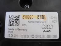 фото thumb №9, Панель приладів audi a3 8v0920870k