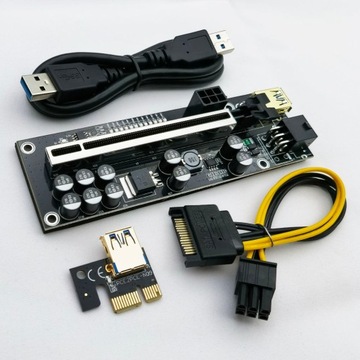 Riser 011 PRO - iMinning 10 конденсаторов