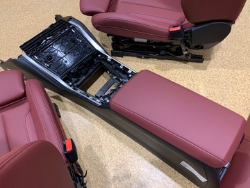 фото thumb №7, Bmw i4 4 g26 сидіння диван обшивки салон комплект 5 km!