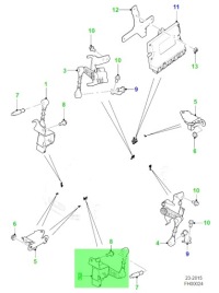Датчик выравнивание подвеска датчик jaguar velar gx733c279aa t4n1104 Киев, фото thumb