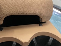 фото thumb №15, Porsche macan s 95b сидіння сидіння диван тунель середній бежевий