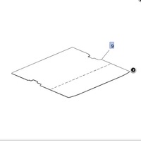 фото thumb №7, Підлога, мат багажника opel crossland x оригінальний номер 13478802