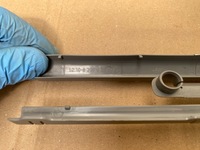 фото thumb №12, Bmw e39 защита рейка сиденья левый перед заглушка направляющей серый