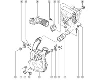 фото thumb №4, Шланг труба фильтра резонатор воздуха renault megane scenic iii оригинальный номер