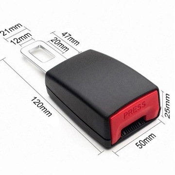 фото thumb №4, Заглушка ремня безопасности ремней w автомобиль удлинитель скоба адаптер