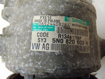 фото thumb №10, Компресор кондиціонера skoda octavia ii рестайлінг 2.0 tdi 5n0820803h