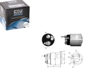 фото thumb №1, Электромагнит стартер nissan kubistar renault clio ii kangoo