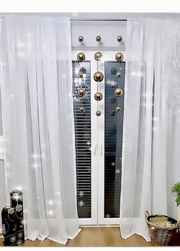 ШТОРА FROST BATTIST RAIN VOIL MIST LEAD MODERN GLAMOUR 300