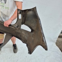 фото thumb №11, Toyota verso-s subaru trezia 10-17 бампер задня задній