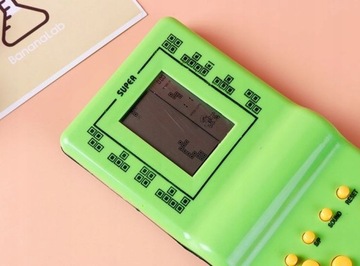 ТЕТРИС ЭЛЕКТРОННАЯ ИГРА РЕТРО КАРМАННАЯ КОНСОЛЬ 9999 ИГРЫ НА БАТАРЕЯХ