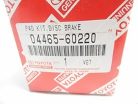 фото thumb №6, Гальмівні колодки гальмівні oś передня toyota 04465-60220