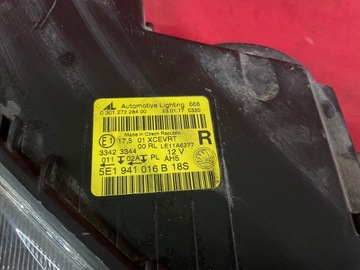 фото thumb №8, Лампа перед правая skoda octavia iii ксенон 5e1941016b 18s оригинал