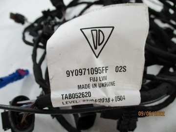 Установка жгута проводов BUMPER PDC 9Y0971095FF