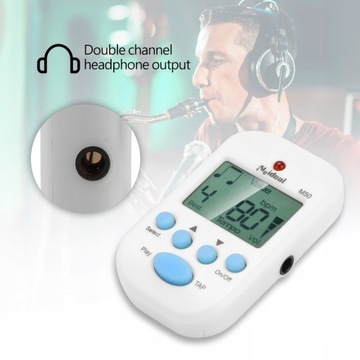 MEIDEAL M50 БЕЛЫЙ ЭЛЕКТРОННЫЙ МЕТРОНОМ