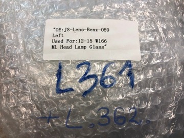 фото thumb №16, Скло фари плафони лівий правий перед do mercedes ml w166 2011-2015