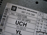 фото thumb №7, Opel corsa d радіо радіопрогравач дисплей комплект 13265763 13257038