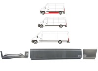 фото thumb №1, R master iii op movano 10- порог / пороги / ремкомплект l2 - короткий левая