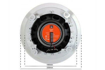 JBL 4 Głośniki Sufitowe do Domu Salonu + Wzmacniacz z BT USB RADIO FM Pilot