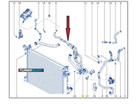 фото thumb №7, Шланг водяной труба wody renault grand scenic megane iv 1.5 dci 215033860r